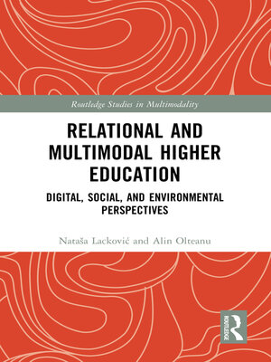 cover image of Relational and Multimodal Higher Education
